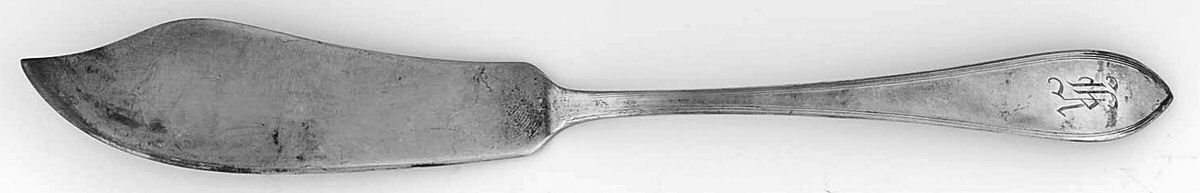 Mayflower (Sterling, 1911) Flat Handle Master Butter Knife by Dominick & Haff-1