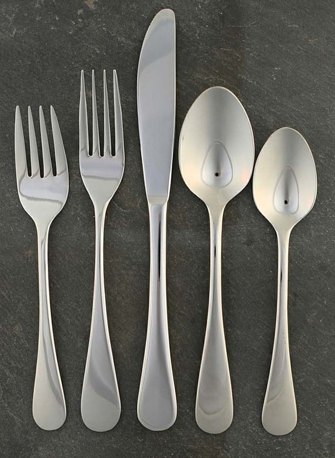Silhouette (Stainless) 5 Piece Place Setting by Dansk-1