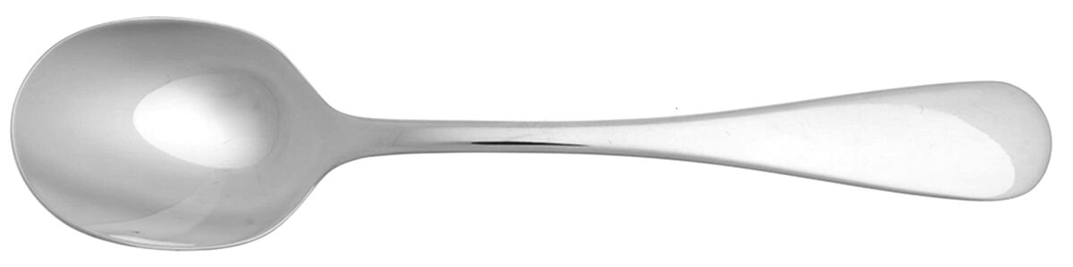 Silhouette (Stainless) Round Bowl Soup Spoon (Cream Soup) HC by Dansk-1