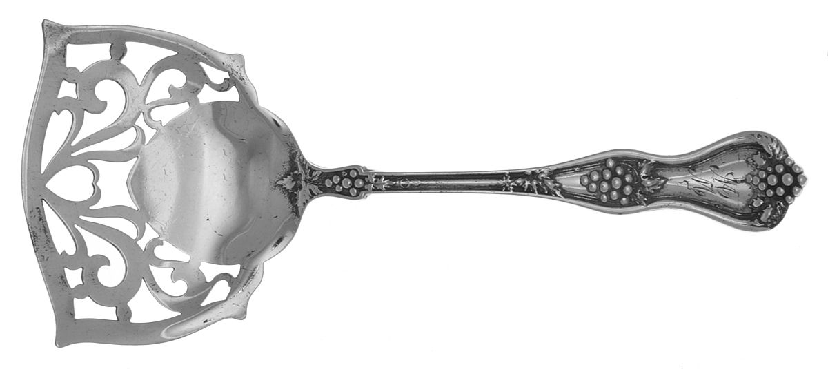 Grape (Sterling, 1895, No Monograms) Large Cucumber Server by Dominick & Haff-1