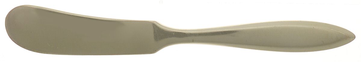 Regal (Dirigold, Clover Backstamp) Flat Handle Butter Spreader by Dirilyte-Dirigold-1