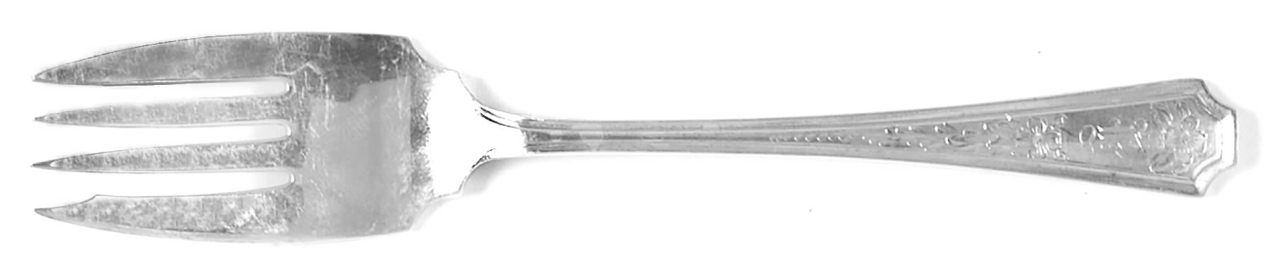 Fairfax-Engraved Y (Sterling) Individual Salad Fork by Durgin-1