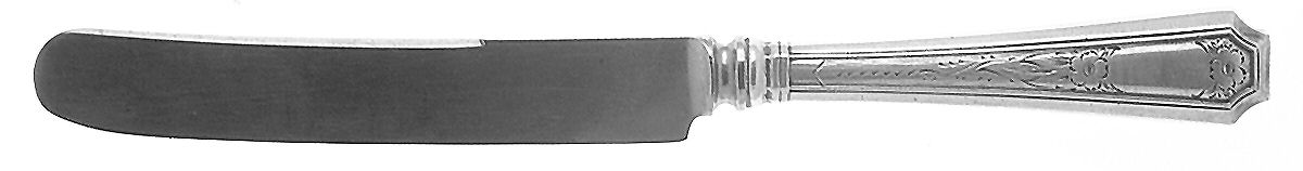Fairfax-Engraved Y (Sterling) Old French Hollow Knife with Bolster by Durgin-1
