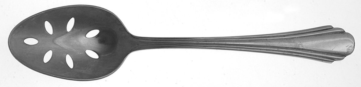 DAS22 (STAINLESS) Pierced Tablespoon (Serving Spoon) by Dansk-1