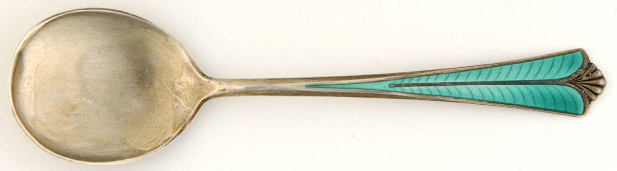 DDA1 (Sterling) Sugar Spoon by David Andersen-1