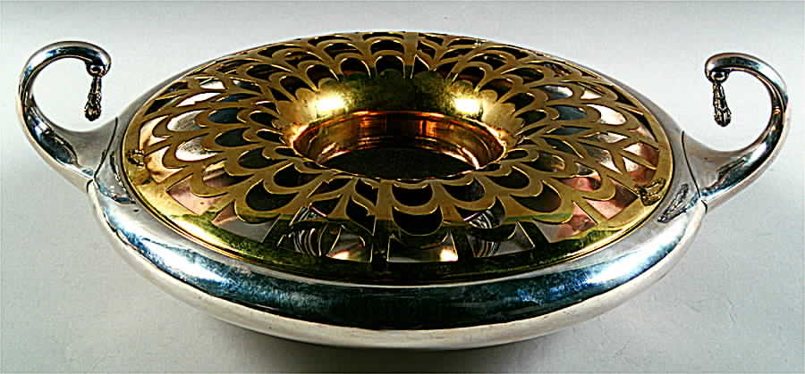 3662 (Sterling, Hollowware) Centerpiece with Frog by Dominick & Haff-1