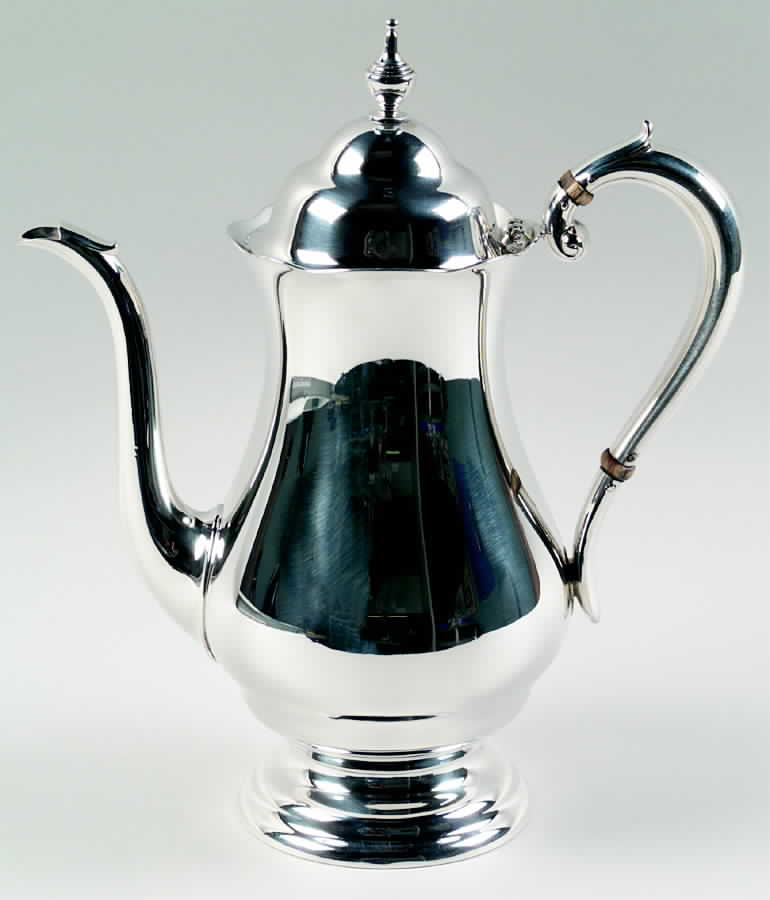 Priscilla (Sterling, Hollowware) Coffee Pot by Durgin-1