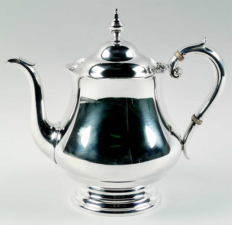 Priscilla (Sterling, Hollowware) Teapot by Durgin-1