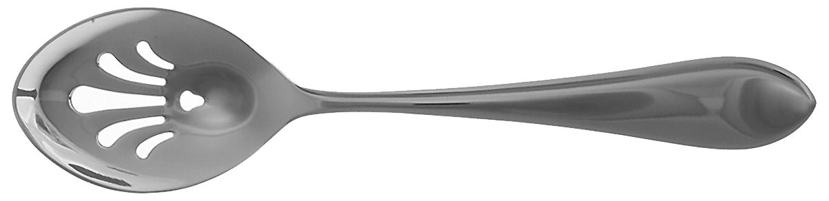 Salerno (Stainless) Pierced Tablespoon (Serving Spoon) by Dansk-1