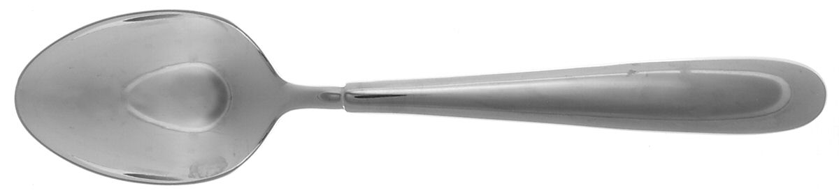 Curve (Stainless) Place/Oval Soup Spoon by Denby-1