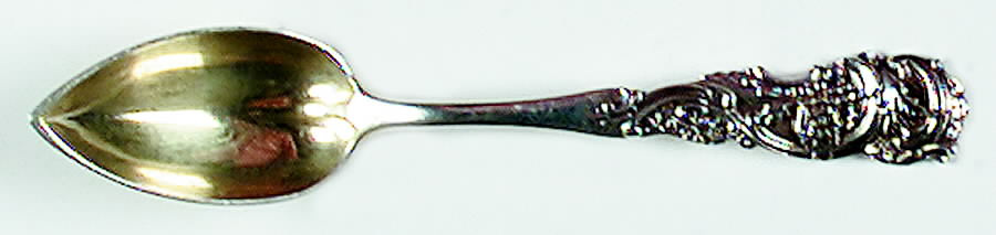 DUH13 (Sterling) Fruit/Orange Spoon by Duhme Co-1
