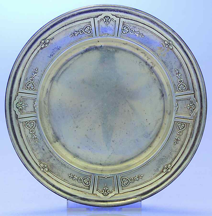 Princess Patricia (Sterling, Hollowware) Bread Plate by Gorham Silver-1