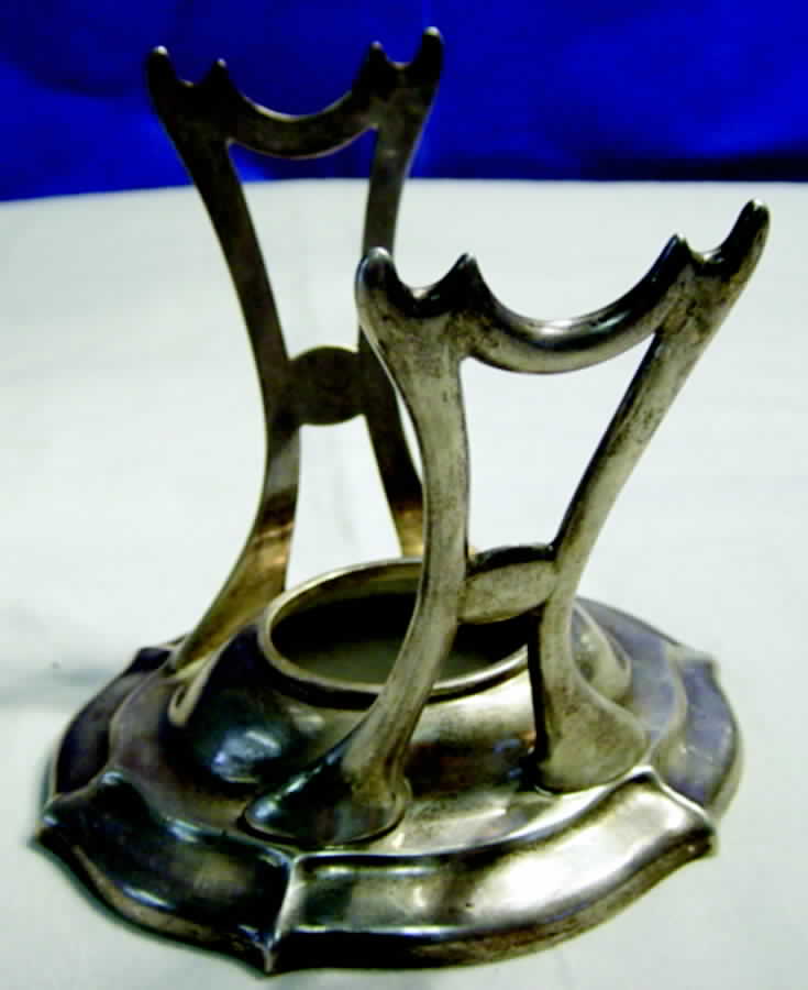1428 (Sterling, Hollowware) Sterling Kettle, Stand Only by Durgin-1