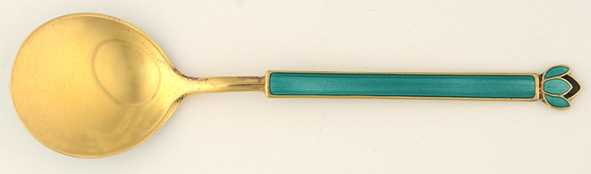 DDA3 (Sterling) Ice Cream Spoon Individual by David Andersen-1