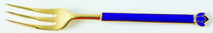 DDA3 (Sterling) Cocktail/Seafood Fork by David Andersen-1