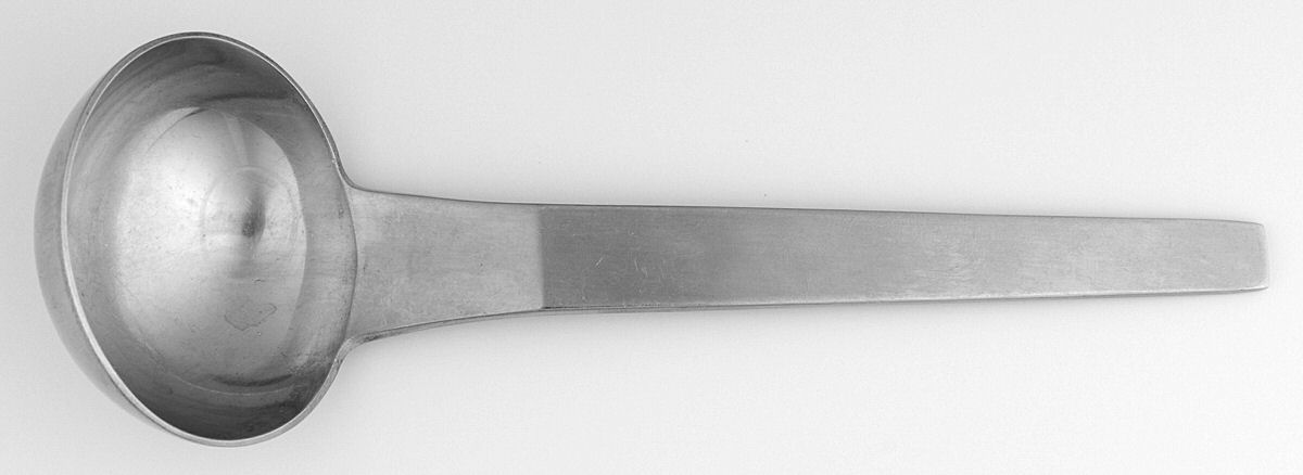 Picasso (Stainless, Glossy) Solid Gravy Ladle by Dalia-1
