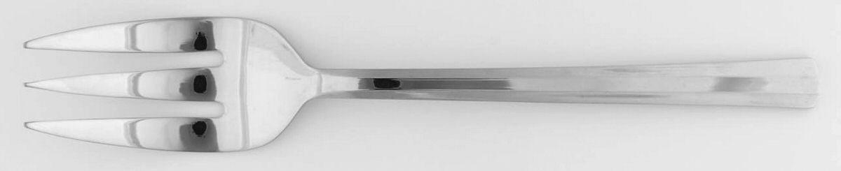 Prism (Stainless) Medium Solid Cold Meat Serving Fork by Dansk-1