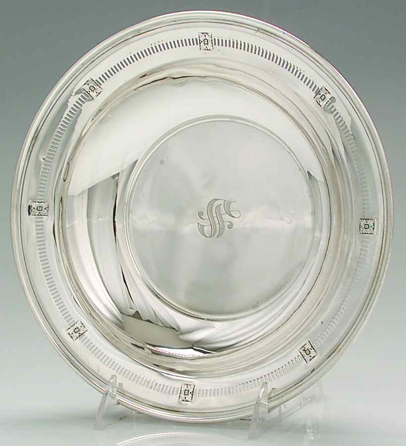 795 (Sterling, Hollowware) 9" Round Vegetable Bowl by Dominick & Haff-1