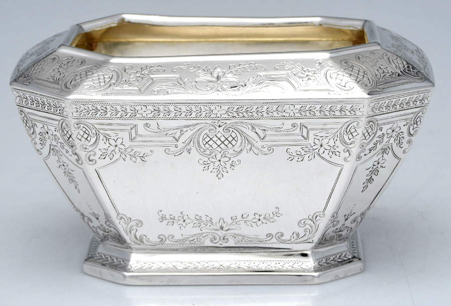 Fairfax-Engraved X (Sterling, Hollowware) Waste Bowl by Durgin-1