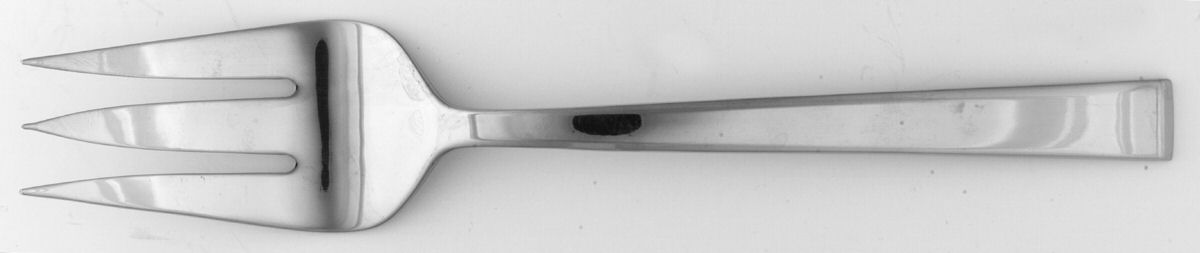 Meridian (Stainless) Large Solid Cold Meat Serving Fork by Dansk-1