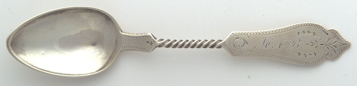 No 1 (Coin) Teaspoon by Duhme Co-1