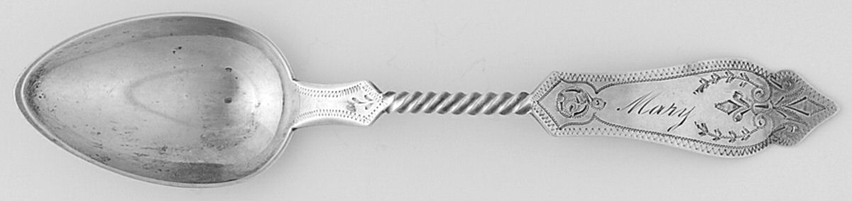 No 1 (Coin) Five O'Clock Teaspoon by Duhme Co-1