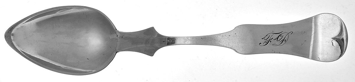 Tipped (Coin) Teaspoon by Duhme Co-1