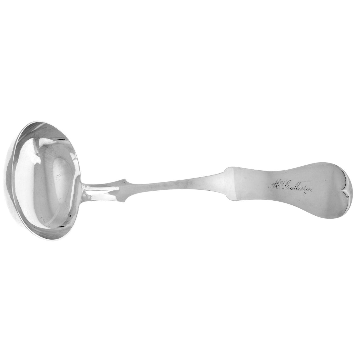 Tipped (Coin) Solid Soup Ladle by Duhme Co-1