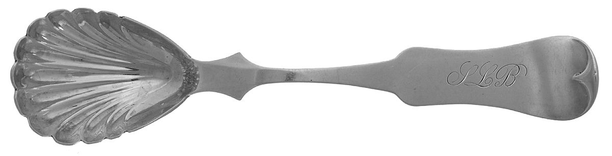 Tipped (Coin) Sugar Shell Spoon by Duhme Co-1