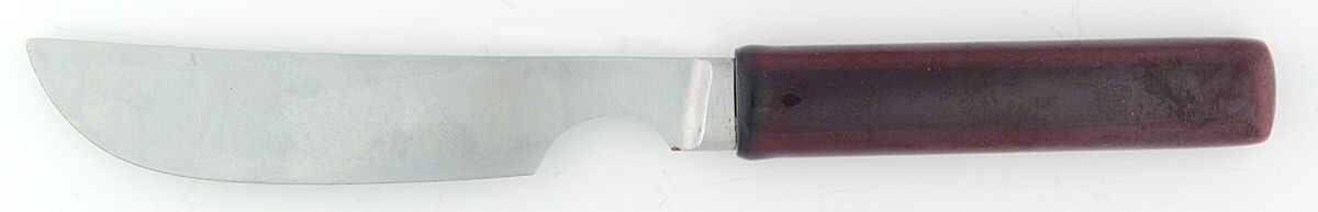 Touchstone-Brown (Stainless) New French Solid Knife by Denby-1