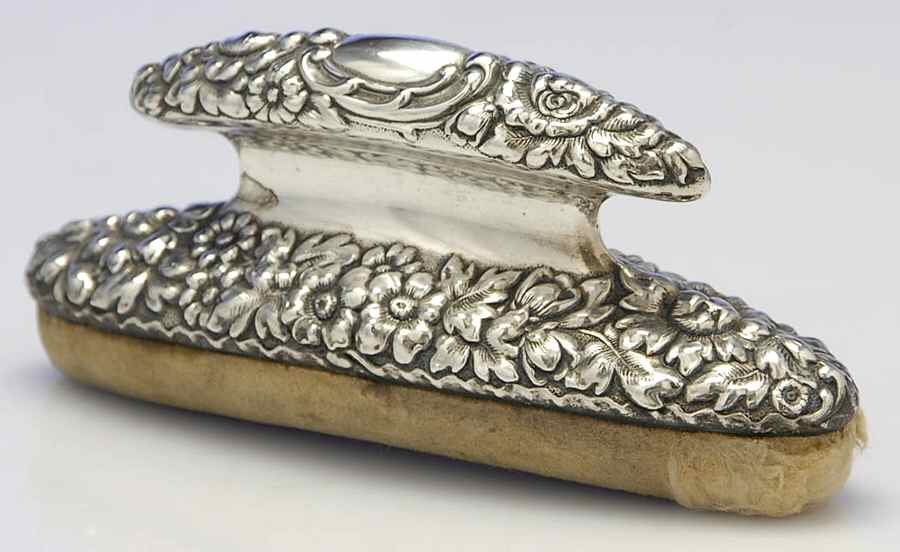 674 (Sterling, Hollowware) Nail Buffer by Dominick & Haff-1