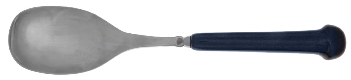 Regency-Blue (Stainless) Solid Serving Spoon by Denby-1
