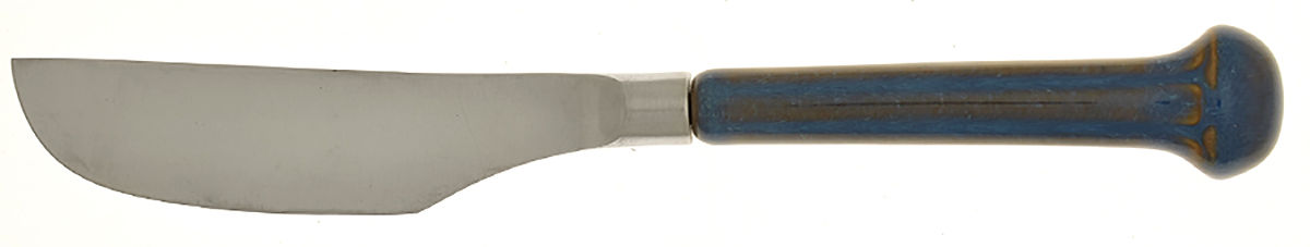 Regency-Blue (Stainless) Knife-New French/Hollow by Denby-1