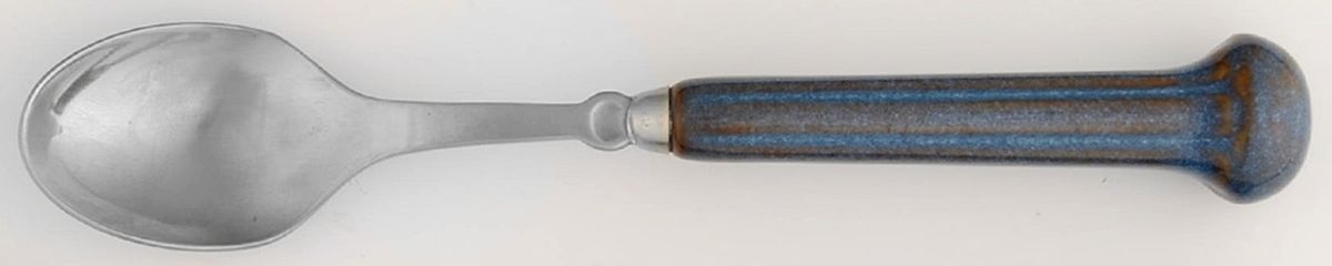 Regency-Blue (Stainless) Teaspoon by Denby-1