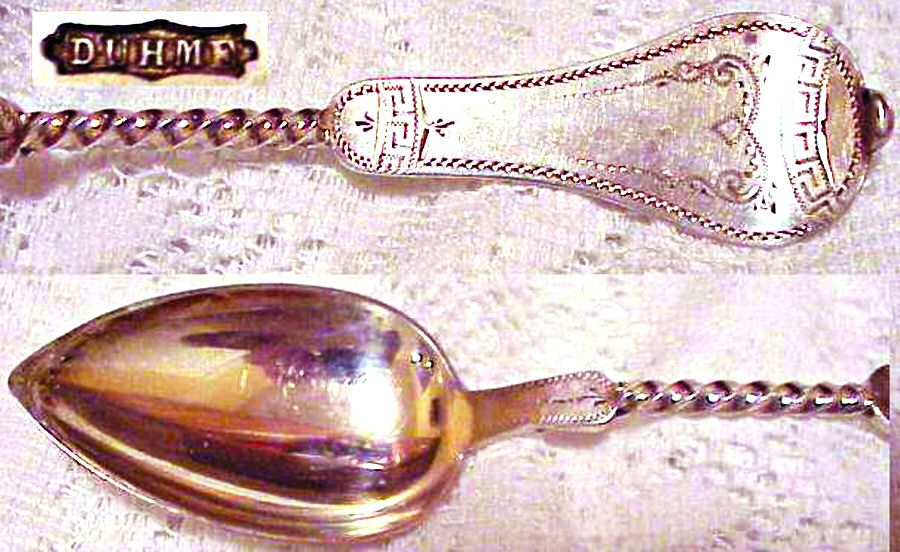 DUH18 (COIN) Tablespoon (Serving Spoon) by Duhme Co-1