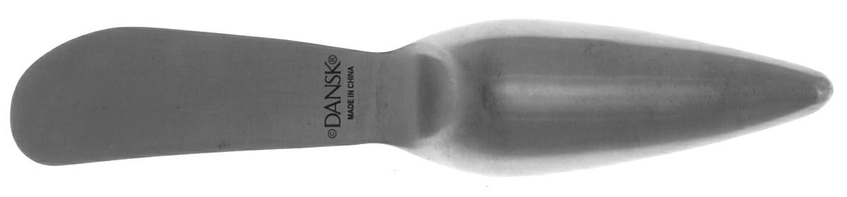 Stainless Flatware Butter Spreader Hollow Hdl-Paddle/Stainless Blade by Dansk-1