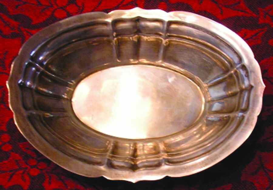 1467 (Sterling, Hollowware) Small Sterling Bon Bon Bowl by Dominick & Haff-1