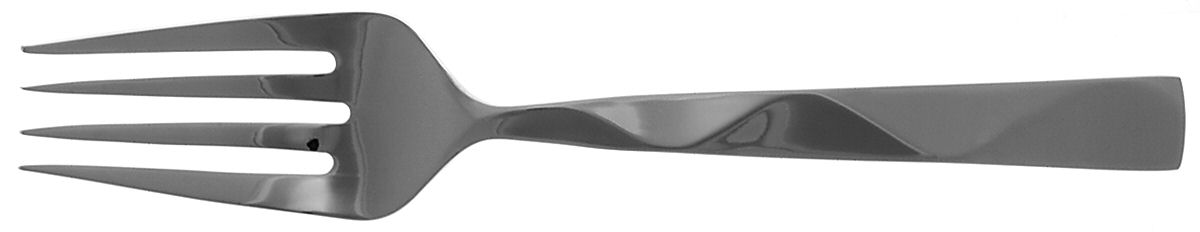 Origami II (Stainless) Large Solid Cold Meat Serving Fork by Dansk-1