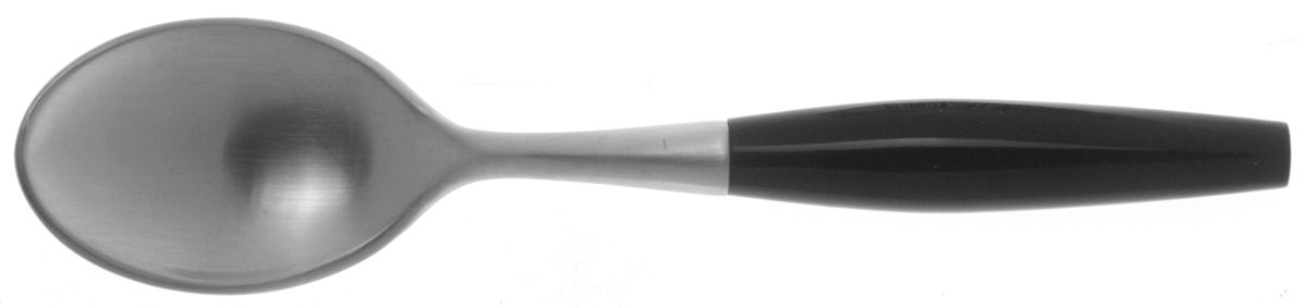 Kongo-Black (Stainless, Bright Gloss Handle) Teaspoon by Dansk-1