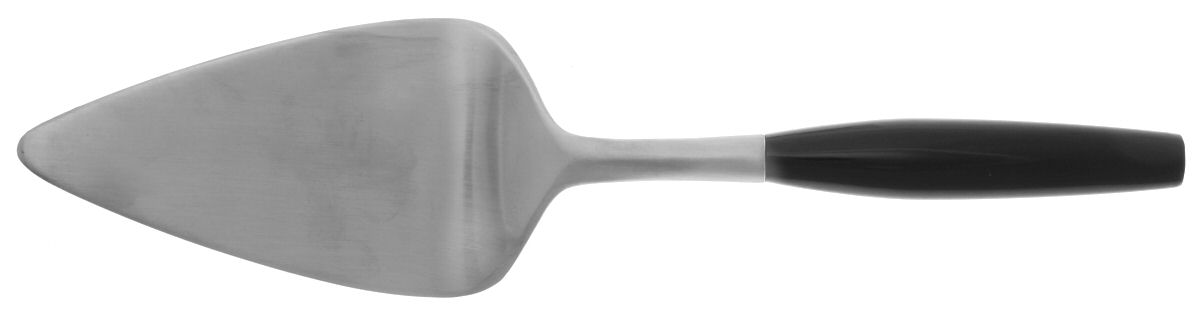 Kongo-Black (Stainless, Bright Gloss Handle) Pie Server with Stainless Blade by Dansk-1
