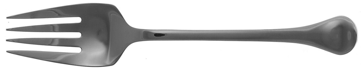 Kobenhaven II (Stainless) Medium Solid Cold Meat Serving Fork by Dansk-1