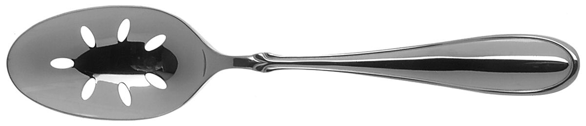 Alpha II (Stainless) Pierced Tablespoon (Serving Spoon) by Dansk-1