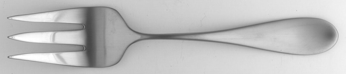 Classique II (Stainless) Medium Solid Cold Meat Serving Fork by Dansk-1