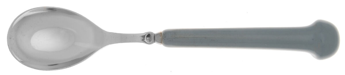Regency-Pale Blue (Stainless) Place/Oval Soup Spoon by Denby-1