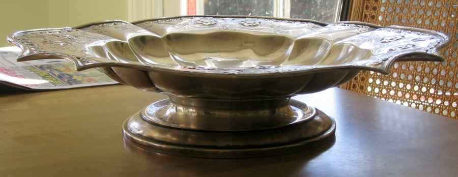 169 (Sterling, Hollowware) Sterling Centerpiece Bowl by Dominick & Haff-1