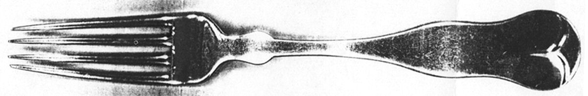 Coin Silver Flatware Fork by Davis, Palmer & Co.-1