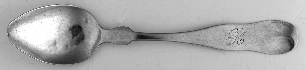 Coin Silver Flatware Five O'Clock Teaspoon by Davis, Palmer & Co.-1