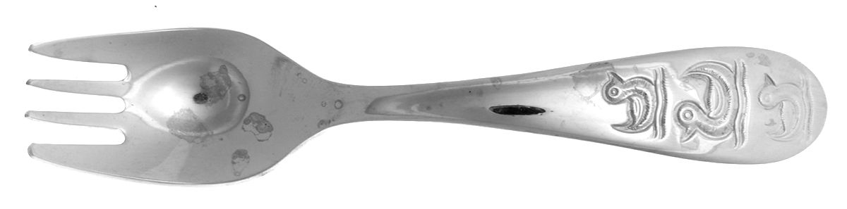 Baby Duck (Stainless) Baby Fork by Dansk-1