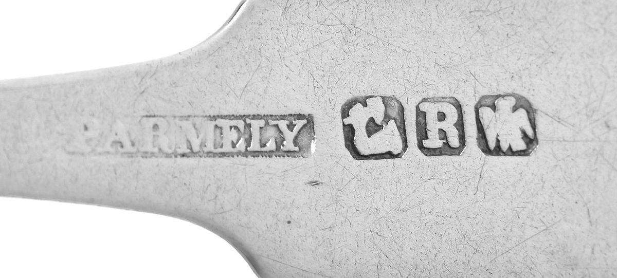 Coin Silver Flatware Teaspoon by Daniel Parmelee-3