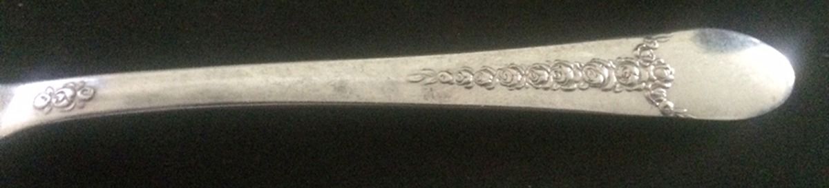 Petit Point (Sterling) Fork by Diamond Silver Co-1